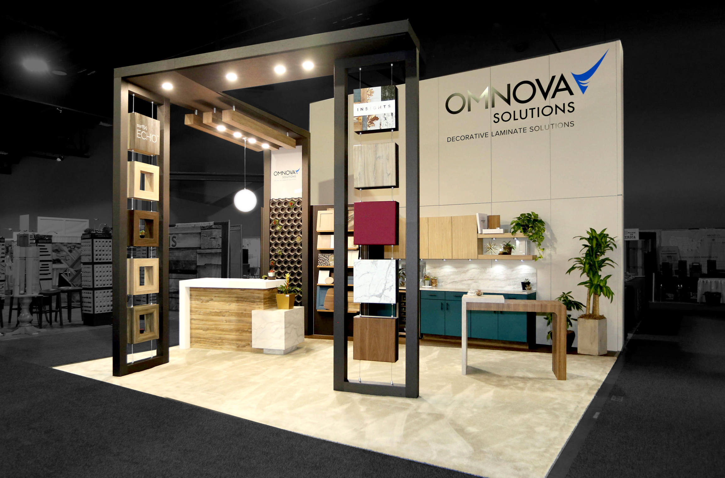 半島展臺，展臺設(shè)計，站臺方案