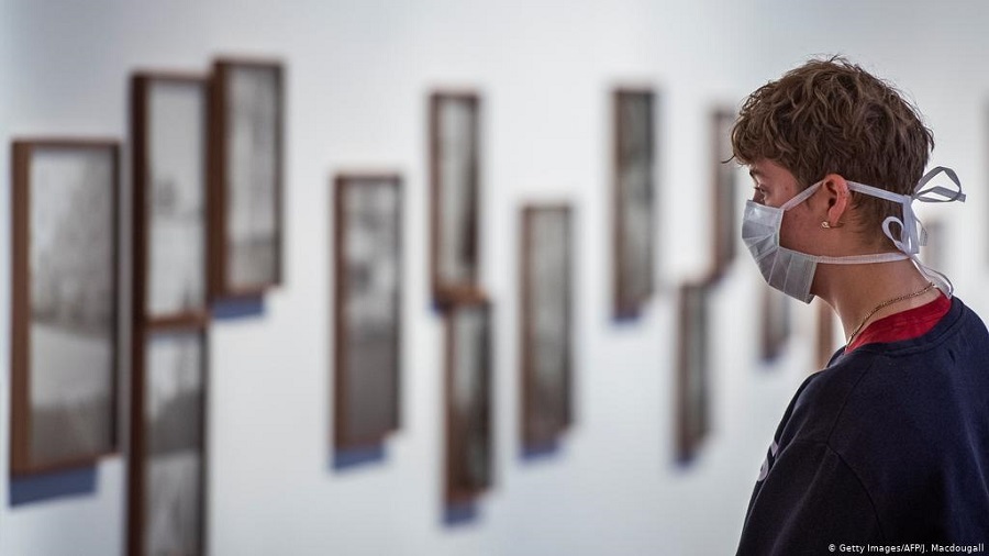 疫情下的畫(huà)展，口罩與畫(huà)展，疫情下的展覽